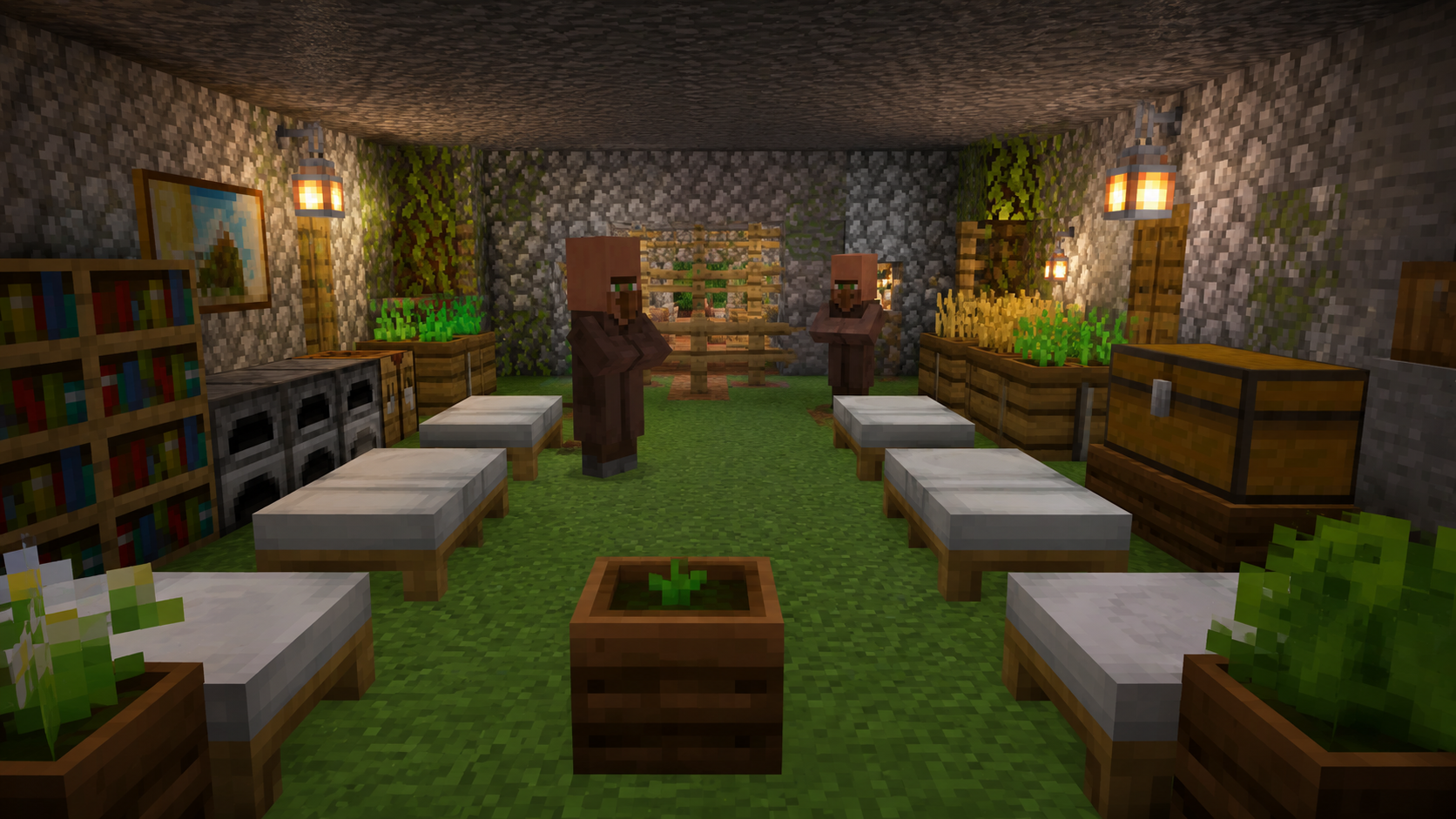 How to breed villagers
