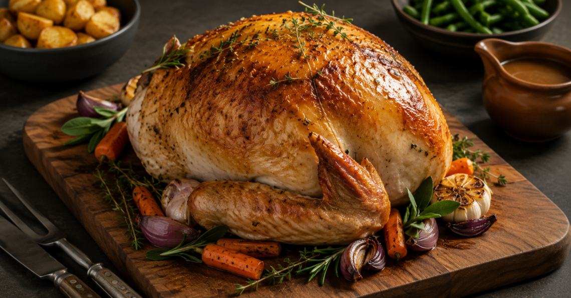 how to cook turkey crown